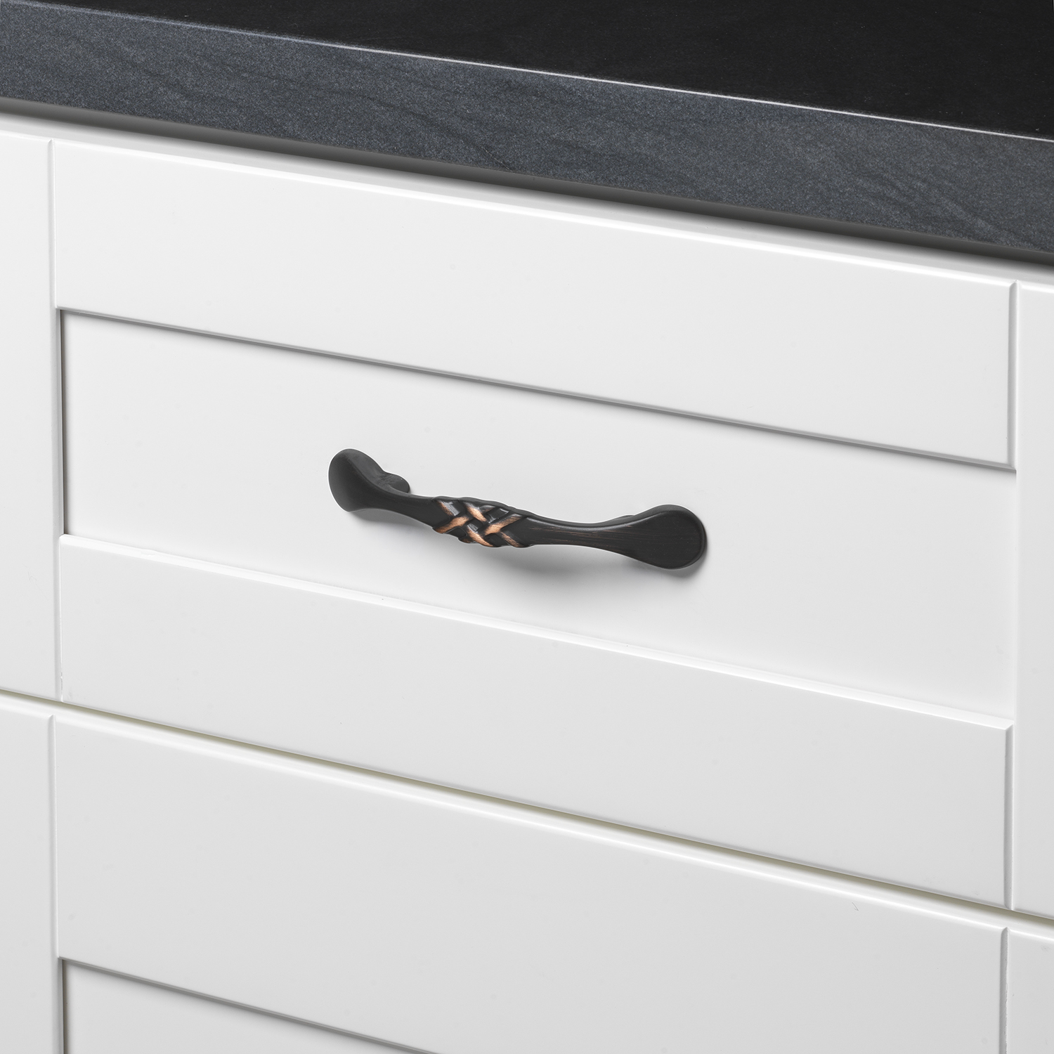 3 Inch Center to Center Classic Braided Pull Cabinet Hardware Handle - 83063